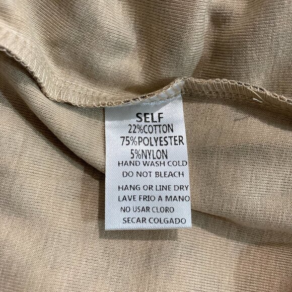 NWT Easel Los Angeles Brown Leopard Sweatshirt Knit Pullover Top Cut out S - Picture 7 of 12